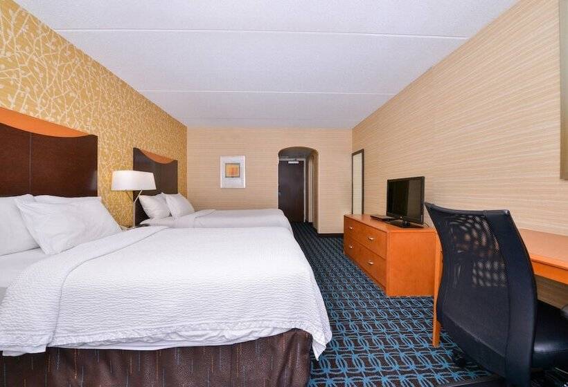 스탠다드 룸 더블 침대 2개, Fairfield Inn Rochester Airport