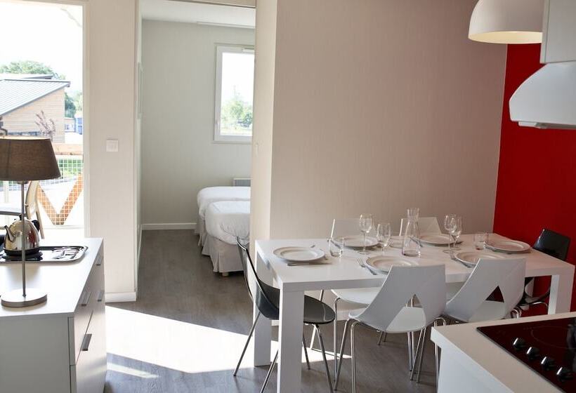 Апартаменты 1 Спальня, Residence Les Rives De La Fecht  Colmar Ouest