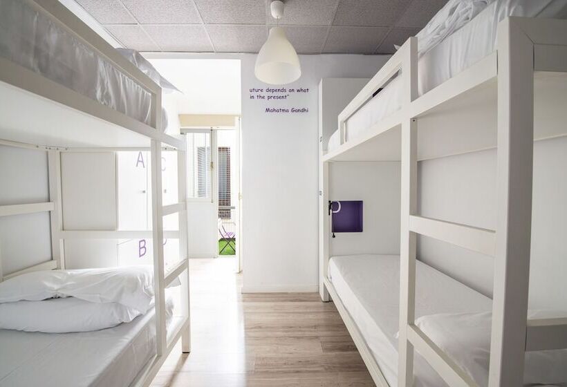 Bed in Shared Room with Shared Bathroom, Safestay Madrid Central