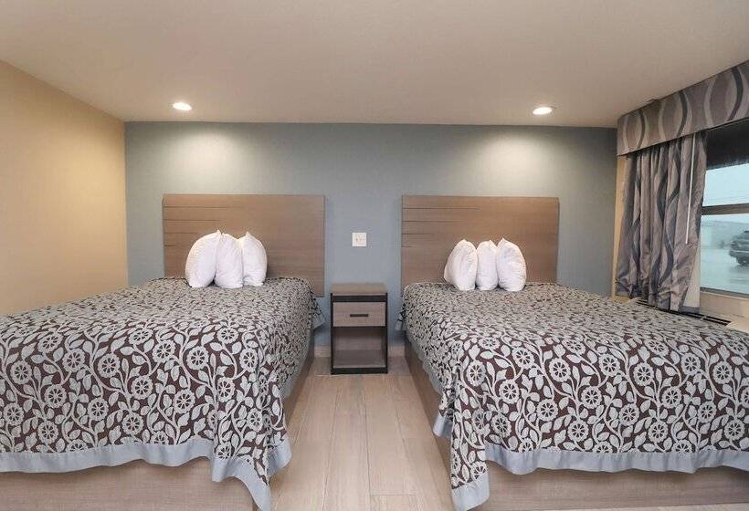 带2个双人床的标准工作室, Americas Best Value Inn Port Aransas
