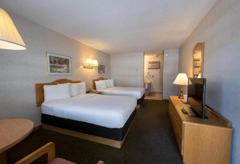 ２ダブルベッドのスタンダードルーム, Americas Best Value Inn & Suites Lake George