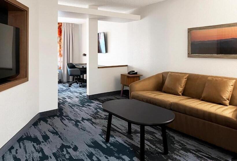 Люкс Кровать Кинг, Fairfield Inn & Suites By Marriott Rogers