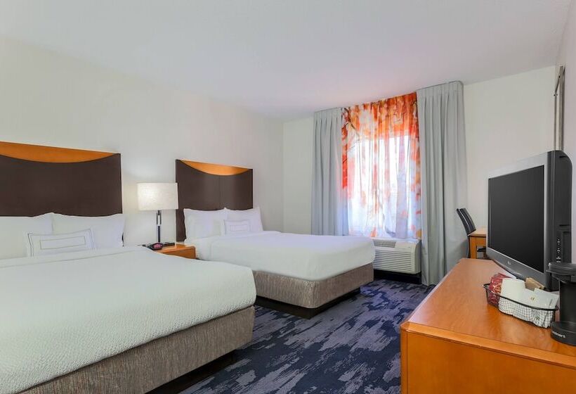 Номер Стандарт 2 Двуспальные Кровати, Fairfield Inn & Suites By Marriott Mahwah