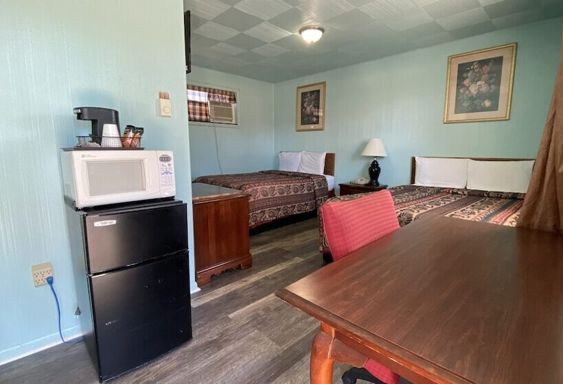 스탠다드 룸 더블 침대 2개, Northland Motel Bay City Kawkawlin