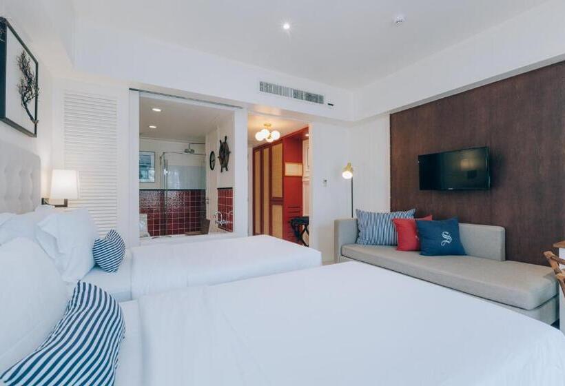 Номер Deluxe Вид на Бассейн, Sugar Marina Hotel   Nautical   Kata Beach   Sha Plus