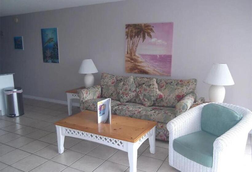 חדר משפחתי נוף לים, Turtle Crawl Inn  Longboat Key