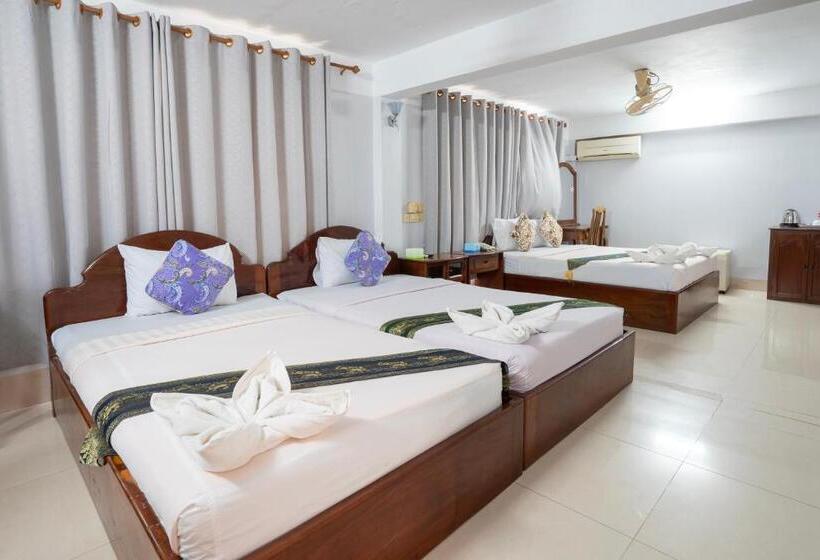 غرفة عائلية, Siem Reap Riverside
