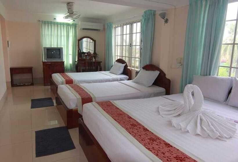غرفة عائلية, Siem Reap Riverside