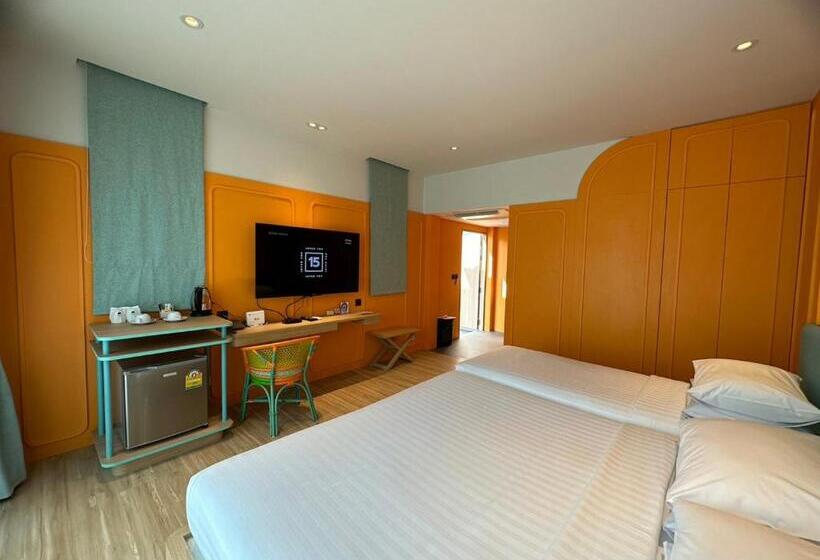 バルコニー付きデラックスルーム, Banlansuan Resort Sha Plus