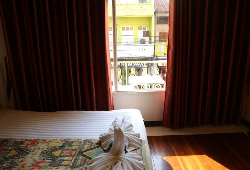 디럭스 룸 도시 전망, New Ihouse Hotel   Hostel