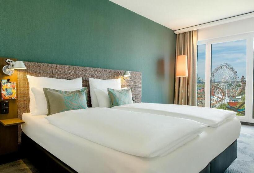 标准间带阳台, Motel One Wien Prater