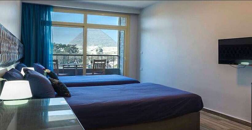اتاق استاندارد یک تخته با چشم‌انداز, Pyramids View Inn