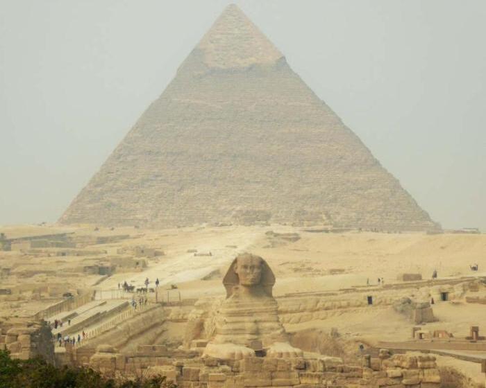 اتاق استاندارد یک تخته با چشم‌انداز, Pyramids View Inn