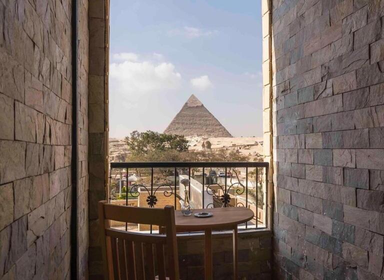 اتاق استاندارد یک تخته با چشم‌انداز, Pyramids View Inn