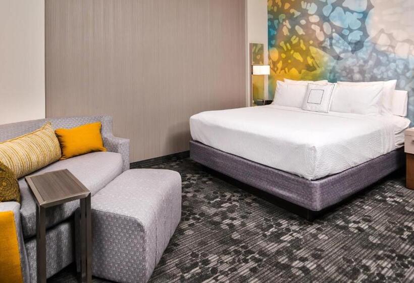 חדר סטנדרט עם מיטת קינג, Courtyard By Marriott Charlotte Northlake