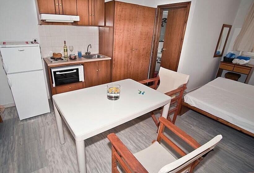 스탠다드 스튜디오 측면 바다 전망, Marathakis Apartments
