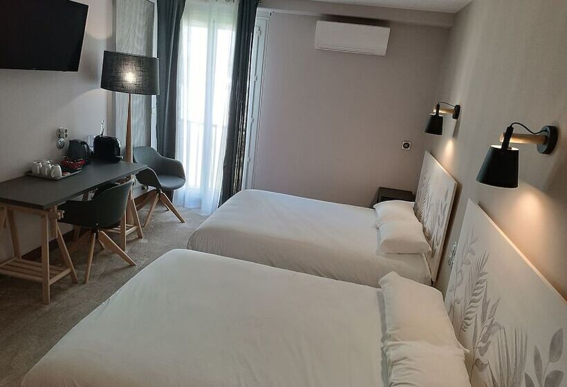 اتاق استاندارد چهار تخته, Contact Hôtel Limoges   Hotel Des Deux Moulins
