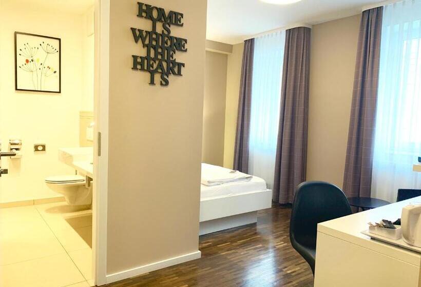 スタンダードシングルルーム, Zeitwohnhaus Suite Hotel & Serviced Apartments