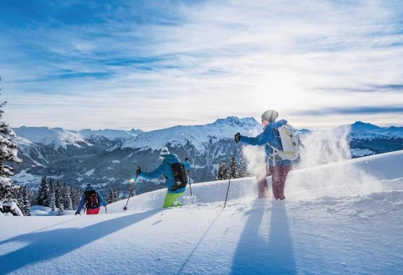 Семейный Номер Вид на Горы, Sportlodge Klosters