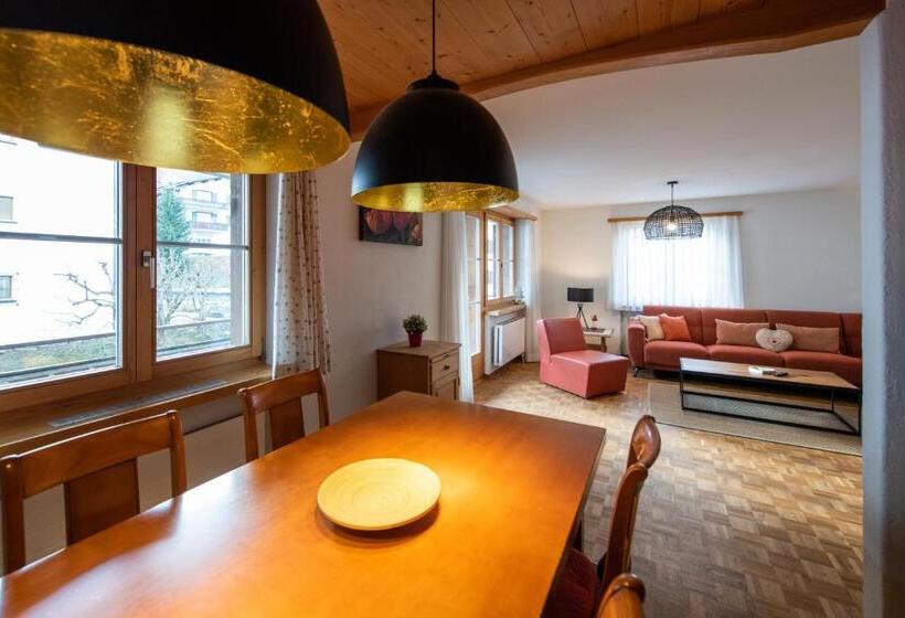 Апартаменты 2 Спальни, Sportlodge Klosters