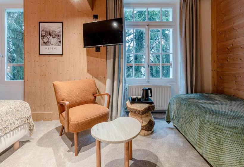 Номер Стандарт Трехместный, Le Chalet D Antoine   Centre De Megève
