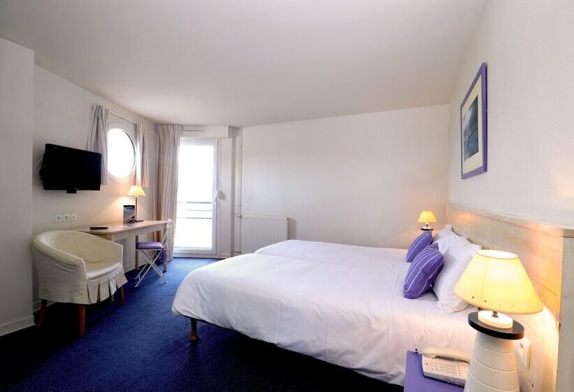 Номер Стандарт Вид на Море, Hôtel Miléade De La Plage   Binic