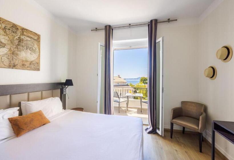 Номер престиж с видом на море, Hôtel La Villa Cap D’antibes