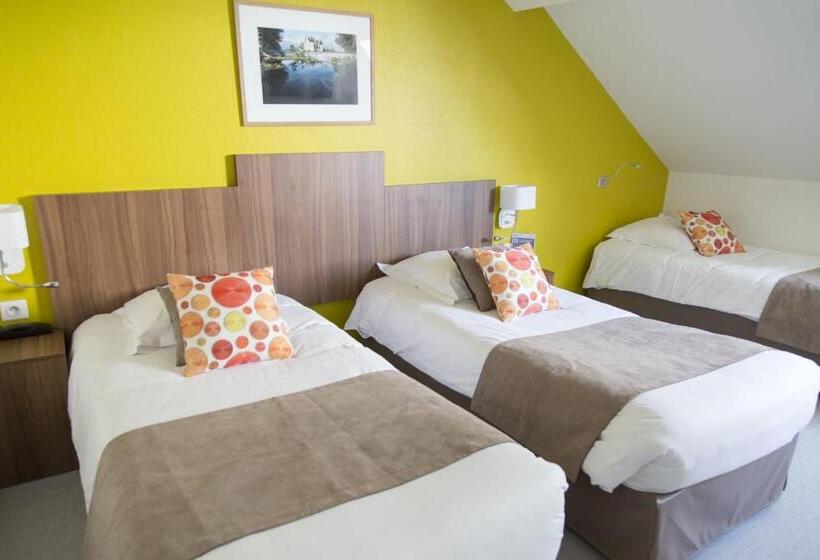 Komfort Trippelrum, Logis Hôtel Restaurant Chaptal, Amboise