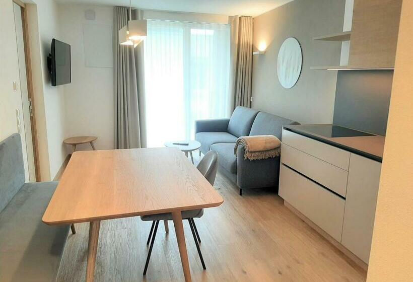 Апартаменты 1 Спальня с Балконом, Residence Amoret