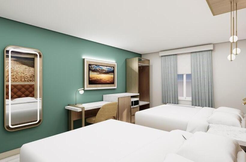 Номер Стандарт 2 Двуспальные Кровати, The Vibes Hotel, Trademark Collection By Wyndham