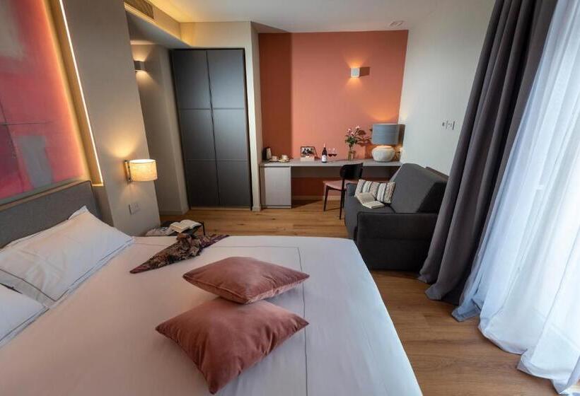 适合残疾人士使用的带超级大床的标准间, Agriturismo Speziale Wine Resort