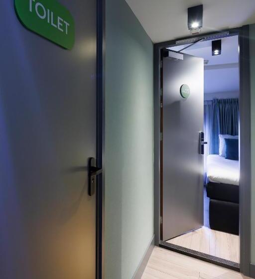 غرفة قياسية فردية حمام مشترك, Ciao Papa Hotel Amsterdam Central Station