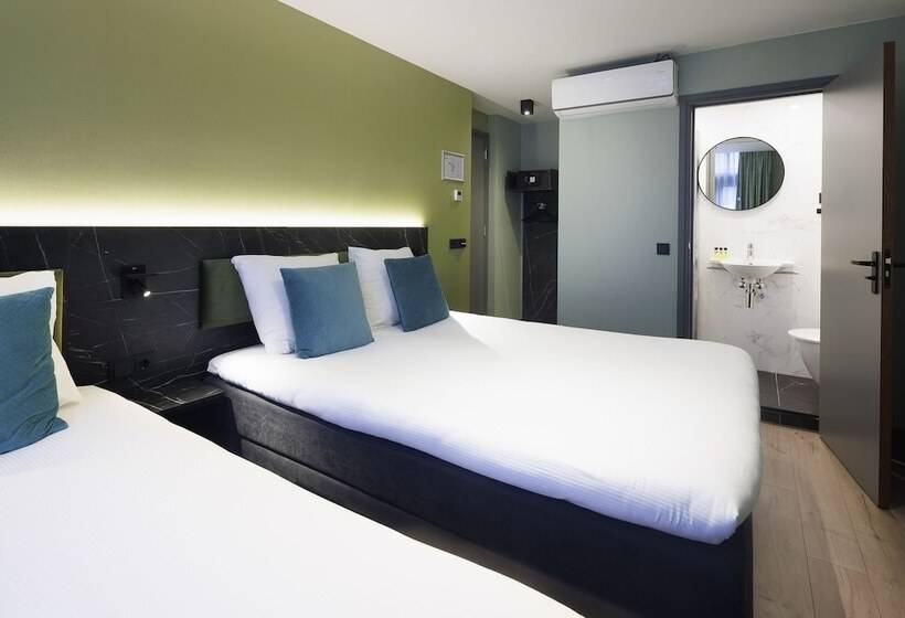 غرفة قياسية ثلاثية, Ciao Papa Hotel Amsterdam Central Station