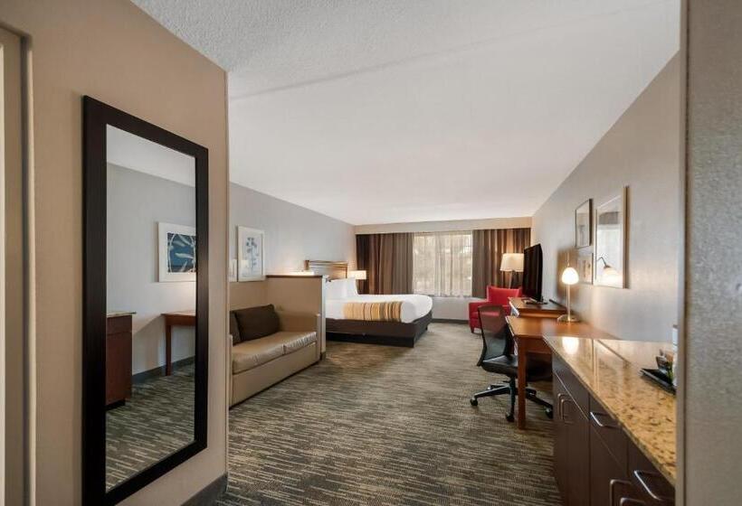 带大床的标准工作室, Country Inn & Suites By Radisson, Fredericksburg South I 95 , Va