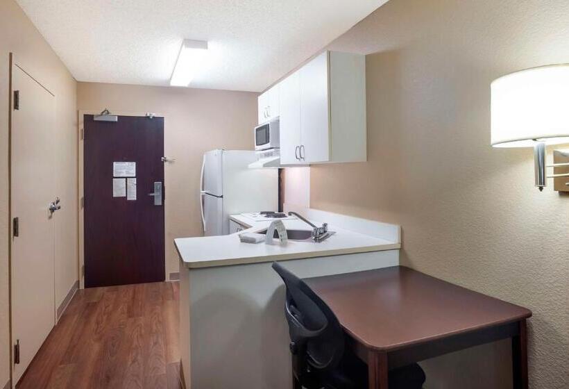 带大床的标准工作室, Extended Stay America Suites  San Diego  Mission Valley  Stadium