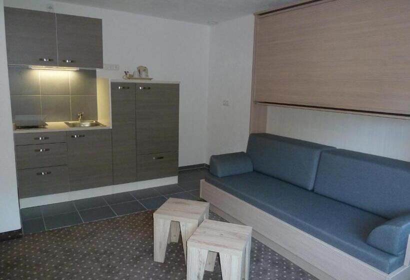 Апартаменты 1 Спальня с Балконом, Alpina Appartements