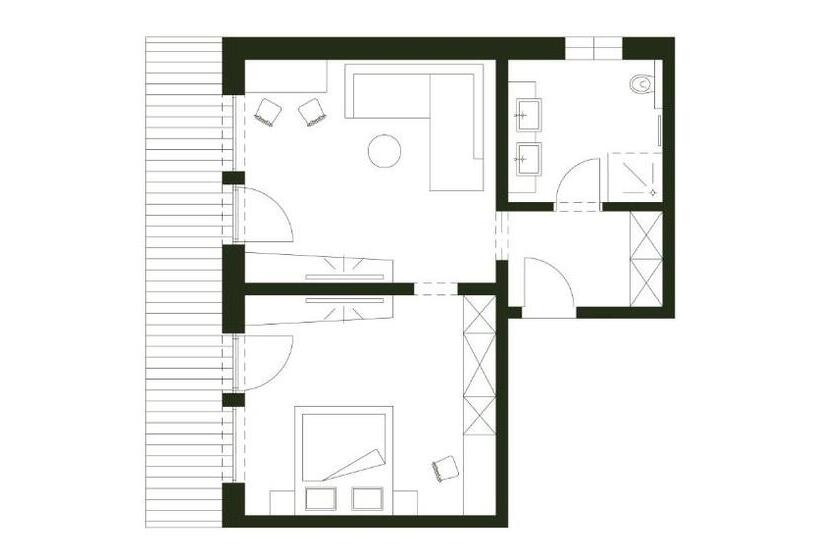 Полулюкс Вид на Горы, Seehotel St Hubertus