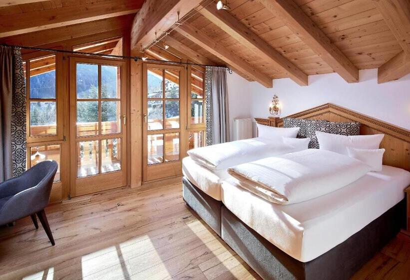 Апартаменты 1 Спальня с Балконом, Gletscherblick