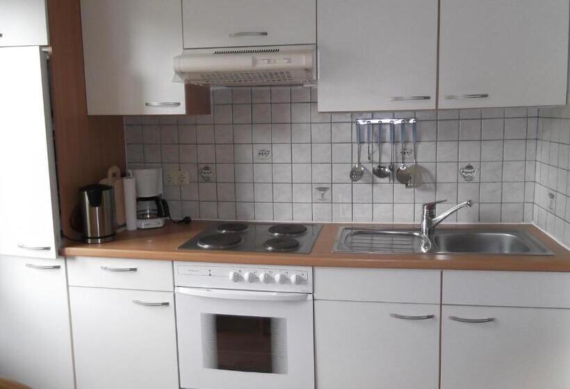 Апартаменты 1 Спальня с Балконом, Garni Stabauer
