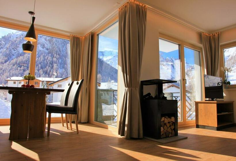 Апартаменты Deluxe 1 Спальня, Engadin Lodge