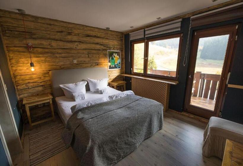 Номер Стандарт с Балконом, Berghotel Und Restaurant Kräuter Chalet