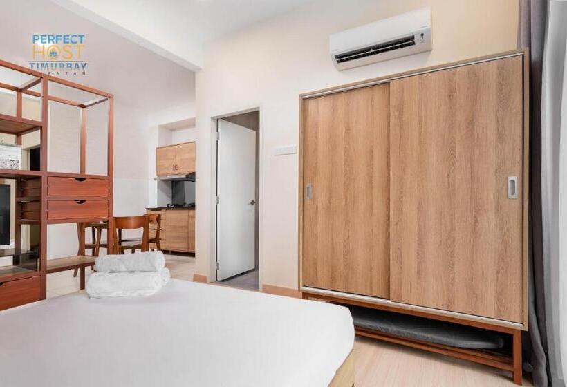 带1个卧室带花园景观的公寓, Timurbay Beachfront By Perfect Host