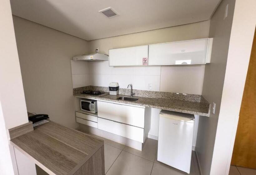 Апартаменты Семейные 1 Спальня, Atrium Thermas Residence