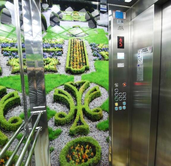 침실 1개 바다 전망 아파트, Asya Resi̇dence Otel