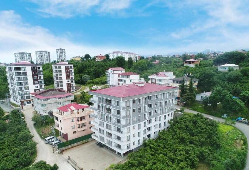 침실 1개 바다 전망 아파트, Asya Resi̇dence Otel