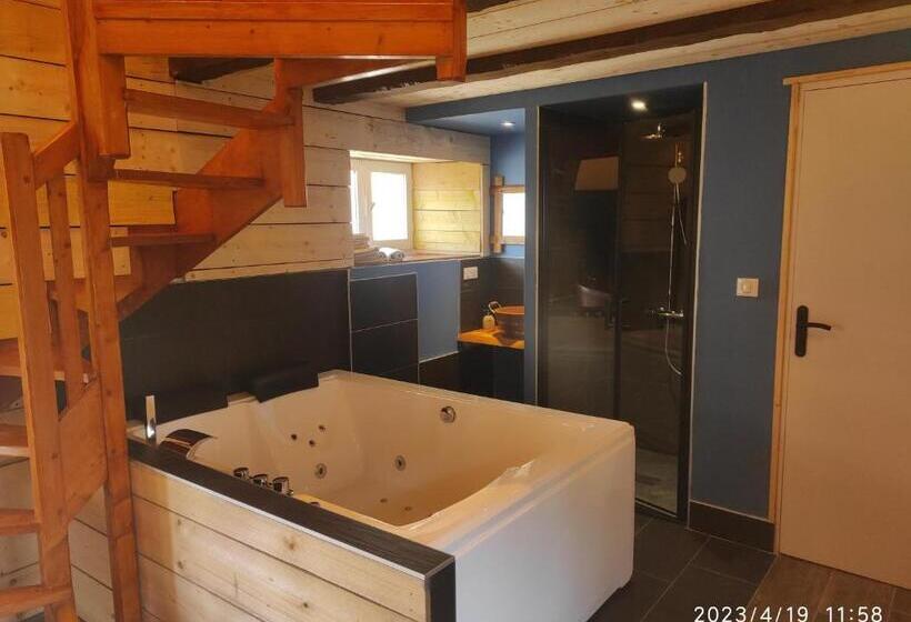 Люкс с гидромассажем, Ty Madelez, Chambres De Charme, Gîtes, Crêperie Et Spa