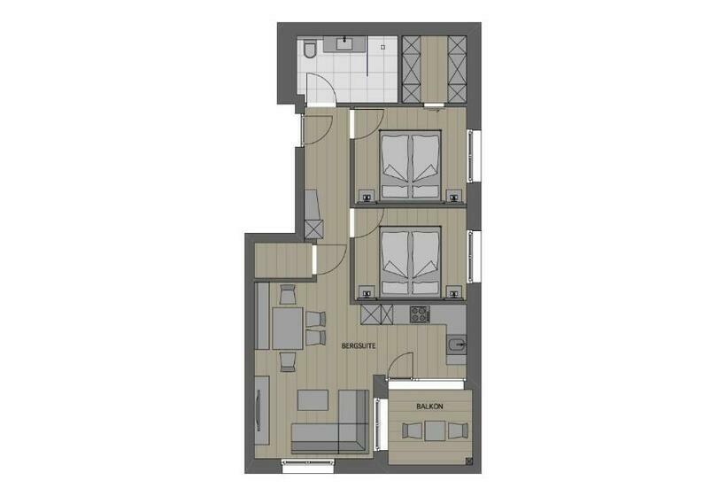 Люкс 2 Спальни, Kräuter & Spa Hotel Das Schäfer   Adults Only