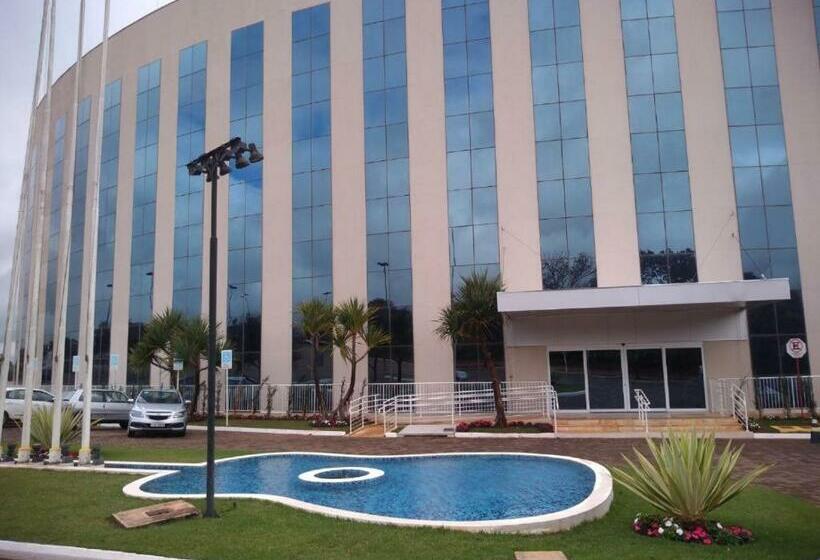 스탠다드 스튜디오 풀장 전망, Condomínio Barretos Thermas Park   Flat Parque Do Peão