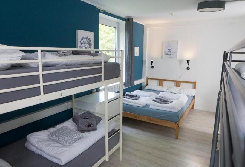 带共用浴室的标准房间, Flensbed Hotel & Hostel