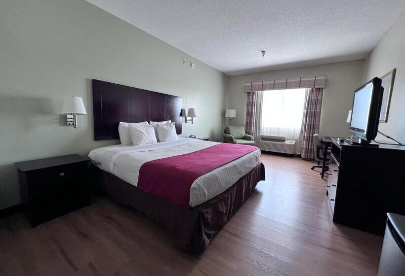 장애인을 위한 킹사이즈 침대 스탠다드 룸, Americas Best Value Inn Wiggins